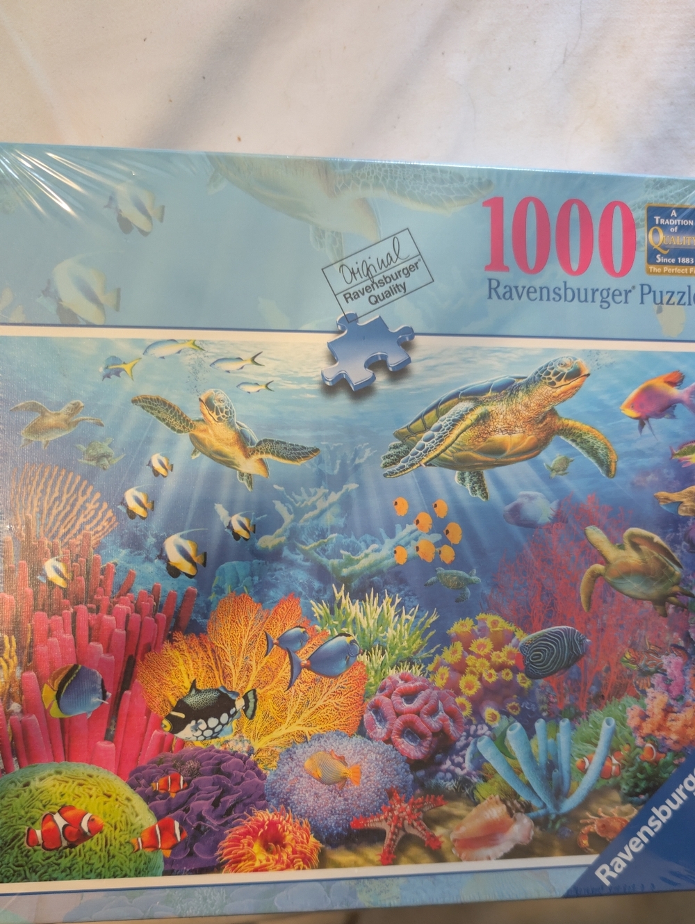 Ravensburger 1000-Piece Ocean Reef Puzzle - Blue, Green, Red, Orange, Yellow